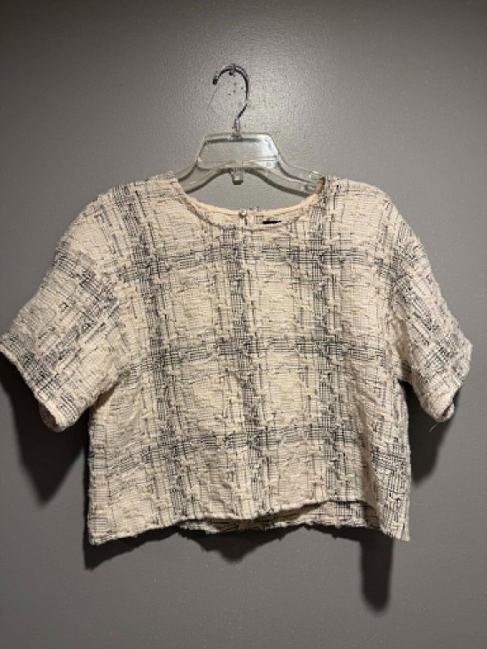 Fate Knit Cropped Blouse Medium